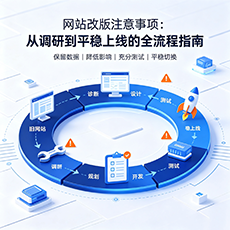 个旧建站-网站改版注意事项：从调研到平稳上线的全流程指南