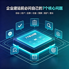 红河建站-企业建站前必问的7个核心问题 - 网站建设规划指南