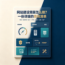 红河建站-网站建设预算怎么做？一份详细的费用清单