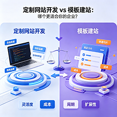 泸西建站-定制网站开发 vs 模板建站：哪个更适合你的企业？